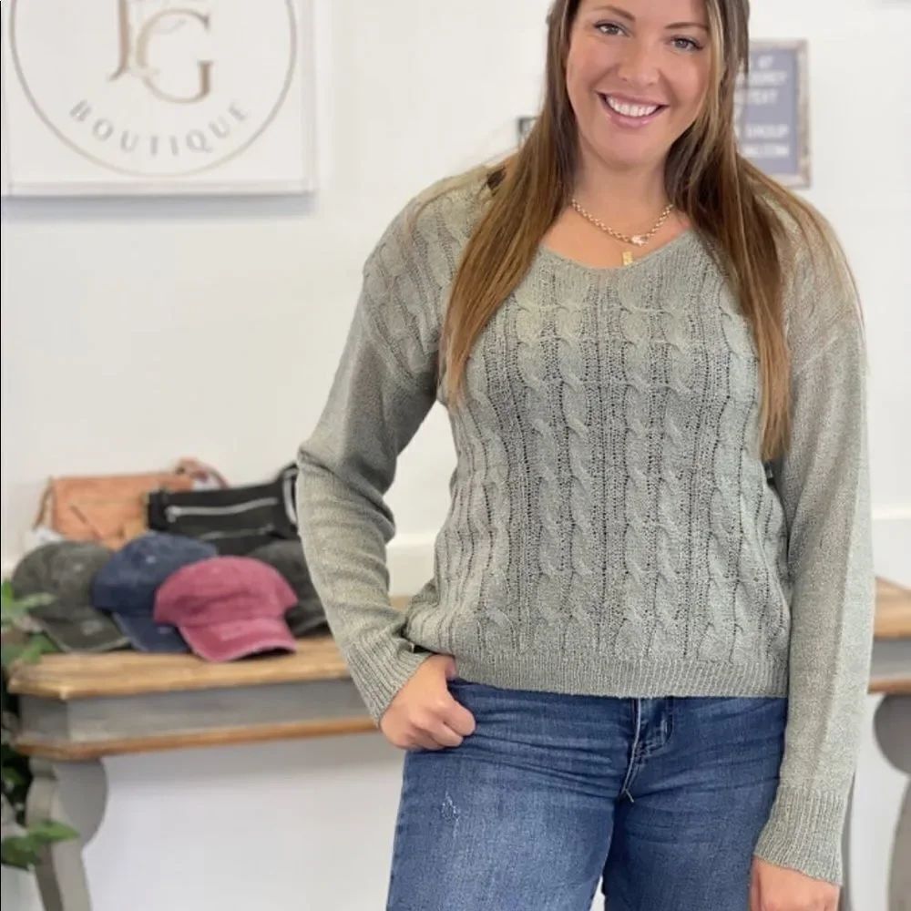 New Listicle Talia Reversible Sweater natural color - Picture 3 of 8
